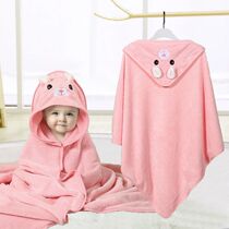 Ultra Soft Baby Bath Towel Unisex Baby Animal Face Hooded To