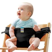 Portable Baby Dining Chair Fixed Belt Washable Baby High Sea