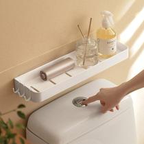 Bathroom storage rack above the toilet punch-free wall-mounted toilet storage rack