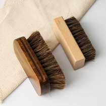 Pig hair brush soft bristled small brush dust cleaning oil painting barbecue wooden handle paint brush manufacturer bristles