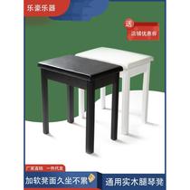 Household wooden lift piano bench single practice bench double electric piano bench with bookcase guzheng guitar instrument