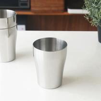 Good material not afraid of falling. 304 stainless steel beer cup mouthwash cup water cup beverage cup cold water cup exquisite and simple