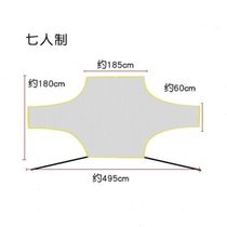 Naili football goal cloth shooting training net rebound net football accuracy shooting training net cloth