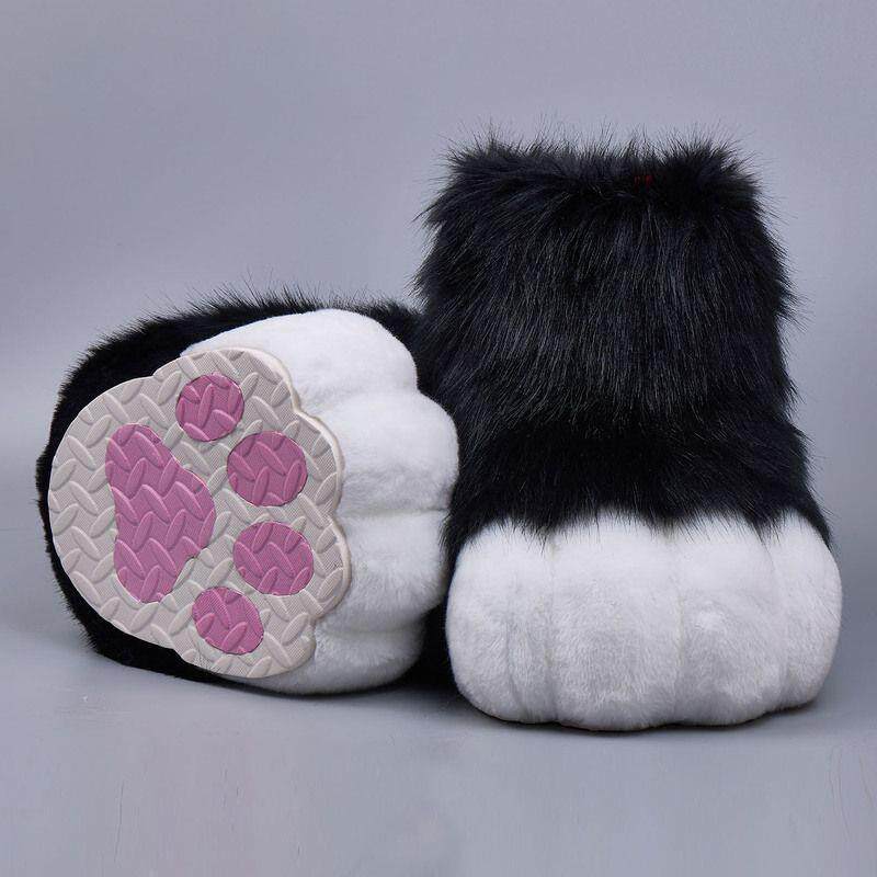 furry福瑞/兽装 兽装成品现货鞋子fursuit可穿戴室内外脚兽爪福瑞兽人装扮接定制