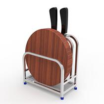 Separate knife holder pure stainless steel chopping board rack multifunctional stainless steel storage rack integrated storage rack
