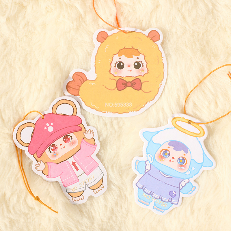 Three Little Miao Third Generation Long-Lasting Fragrance Aromatherapy Tablets Blind Box Wardrobe Home Fragrance Hanging Ornament Car Bathroom Odor Removal Three Little Miao Third Generation Long-Lasting Fragrance Aromatherapy Tablets Blind Box Wardrobe Home Fragrance Hanging Ornament Car Bathroom Odor Removal