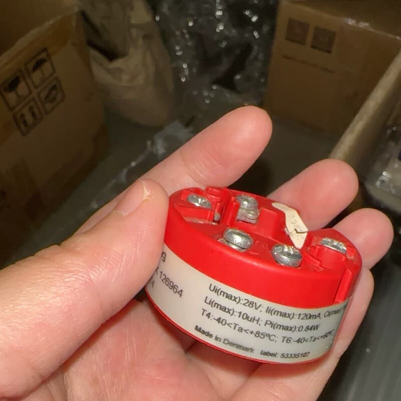 Danish Pr Electronics 5333B Temperature Transmitter, Actual Photos Taken, Functions Normally Danish Pr Electronics 5333B Temperature Transmitter, Actual Photos Taken, Functions Normally