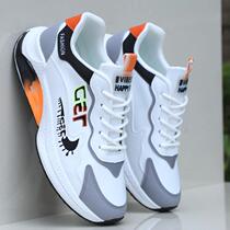 Mens shoes spring and summer leather waterproof sports shoes trendy and versatile student casual shoes mens running trendy shoes