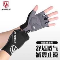 wheelup half finger gloves road cycling gloves half finger short finger gloves bicycle gloves sports gloves