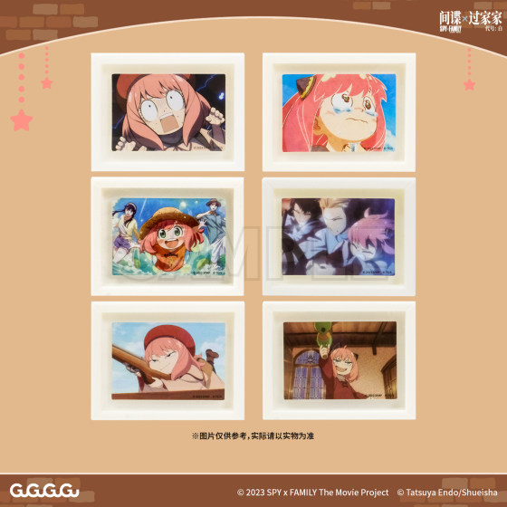 GuGuGuGu官方现货 间谍过家家 相框徽章吧唧卡通动漫周边谷子