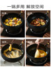 Fengdi Large Belly Iron Wok, Non-Stick Frying Pan for Home Cooking, Suitable for Gas Stoves and Induction Cookers, Zhangqiu Cookware Flagship Store