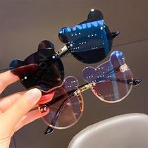Fashion Lovely Sunglasses Children Cartoon Bear Sun Glasses