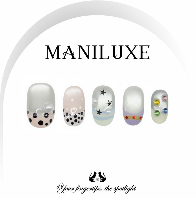 Maniluxe【Foam】Original Niche Design Y2K Sweet Cool Cat Eye 2026 New Handmade Wearable Nails Maniluxe【Foam】Original Niche Design Y2K Sweet Cool Cat Eye 2026 New Handmade Wearable Nails