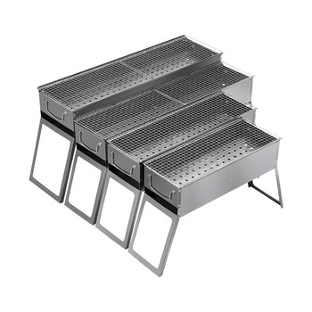 Household barbecue grill charcoal outdoor grill skewers barbecue barbecue outdoor barbecue equipment small carbon stove