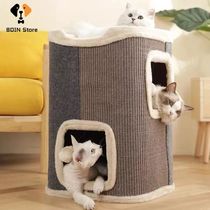 New Design Sisal Cat ree Play House Climbing Frame Scratcher