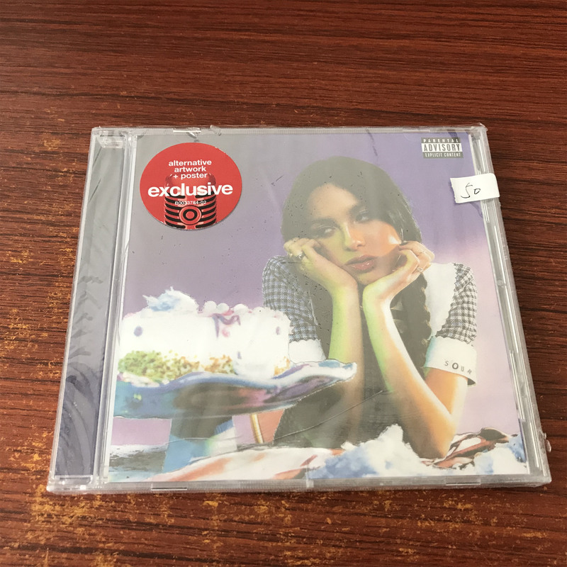 Olivia Rodrigo Sour Brand New Unopened Cd with Box Crack