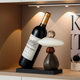 Fortune-Turning Wine Rack Ornament for Living Room, Sideboard, Wine Cabinet Decoration, Wine Rack, Light Luxury High-End Wine Holder