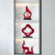 Red ornaments, high-end living room TV cabinet, Christmas decoration, light luxury, high-end entrance hall gift, housewarming gift