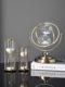 Creative Rotatable Globe Hourglass Timer 30 Minutes Ornament Modern Light Luxury Office Desktop Decoration