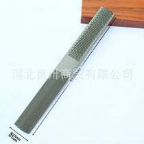 4-in-1 woodworking file mahogany file file wood flat file wood half round steel flat file steel half round