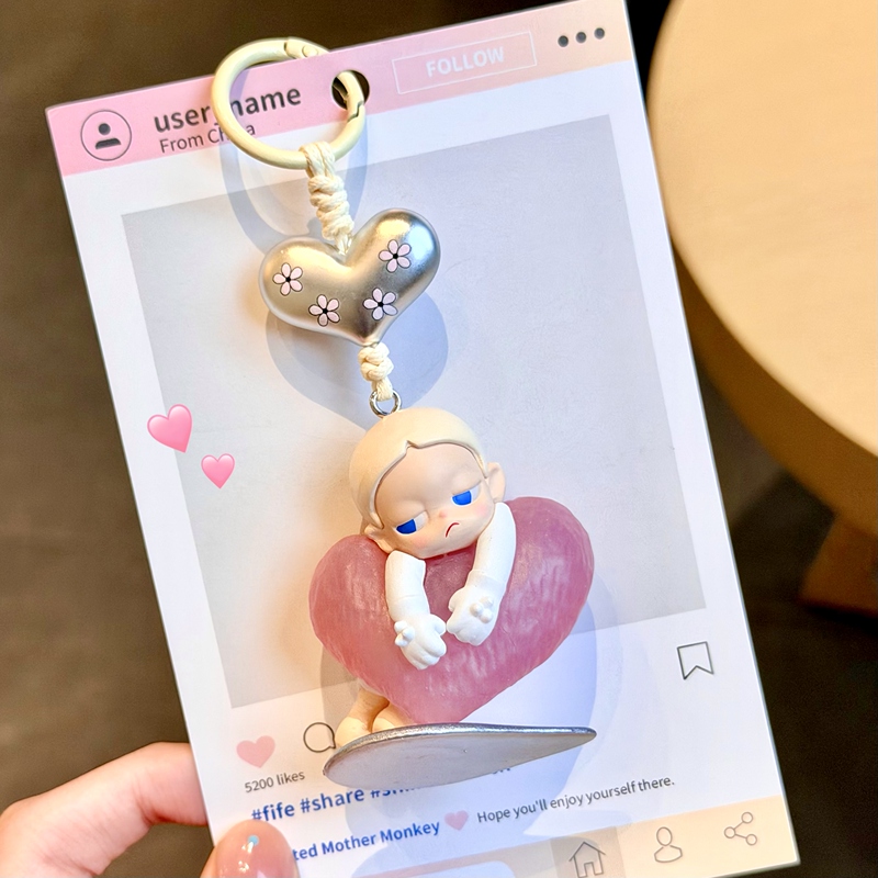 Japanese Lorz Cute Zisga Gaizi Sister Doll Bag Pendant Keychain Gift Ornament Cartoon Couple Japanese Lorz Cute Zisga Gaizi Sister Doll Bag Pendant Keychain Gift Ornament Cartoon Couple