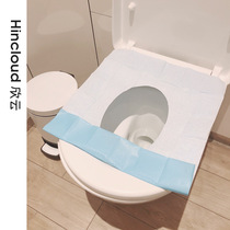 Disposable toilet paper pad for women travel portable maternity toilet hygienic cushion toilet cover toilet waterproof seat cushion paper