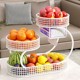 Fruit Basket Storage Rack Fruit Tray Home Living Room Coffee Table Desktop Storage Rack Multi-Layer Fruit Basket Snack Display Tray