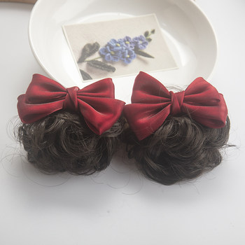 New little girl wig headdress spring and autumn curly hair accessories cute princess baby children's clothing accessories wig headdress