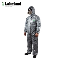 Lakeland CT3S428 Kemax 3 hooded jumpsuit chemical protective suit set to prevent acid and alkali flying