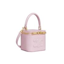 Dingxi Womens Logo Embossed Belt Shoulder Bag