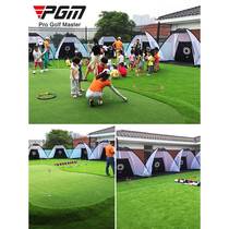 PGM indoor golf practice net swing practice equipment chipping cage and pad set