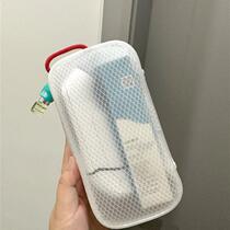 Set Red Storage Bag Large Capacity Folding Storage Bag Home First Aid Kit Travel Portable Small Bag Epidemic Prevention Bag