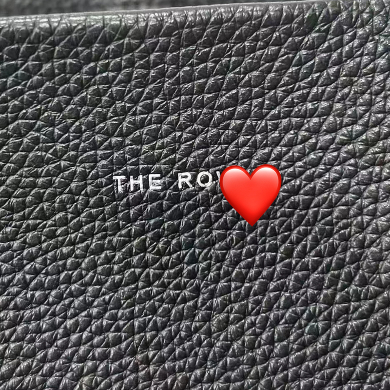 Luxury Bag Care and Repair, Leather Surface, Hardware, Engraved, Corroded, Logo, Women'S, Therow Bucket Bag