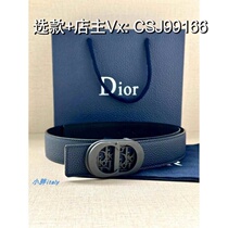 (Deposit) Summer new style classic simple grained cow leather double-sided belt business matching mens belt expert