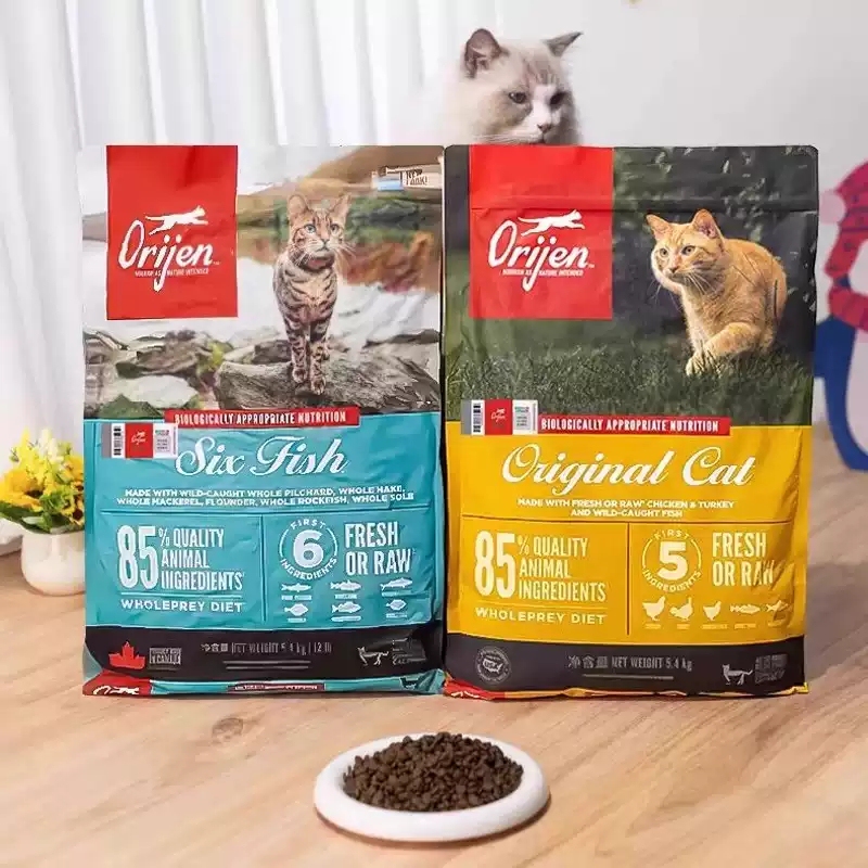 Orijen Cat Food Adult Cats and Kittens Six Types of Fish High Protein All Stages Chicken Flavor 5.4kg Orijen Cat Food Adult Cats and Kittens Six Types of Fish High Protein All Stages Chicken Flavor 5.4kg