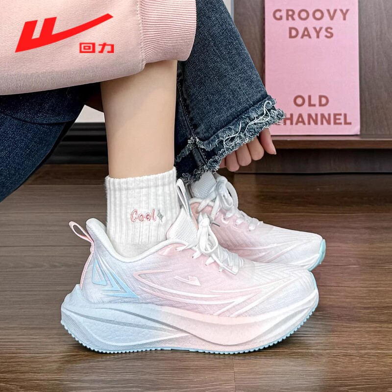 Warrior 2026 Summer Mesh Soft Sole Sports Shoes for Women, Breathable, Lightweight, Shock-Absorbing Running Shoes for Junior High School Students