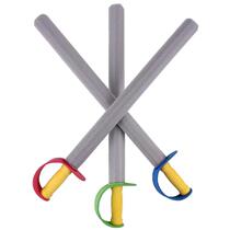 Fencing equipment guide training childrens foam toy sword foil sword epee saber entry practice beginner sword