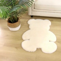 Amazons new product imitation cartoon animal carpet sofa bedroom bedside bay window childrens room plush floor mat