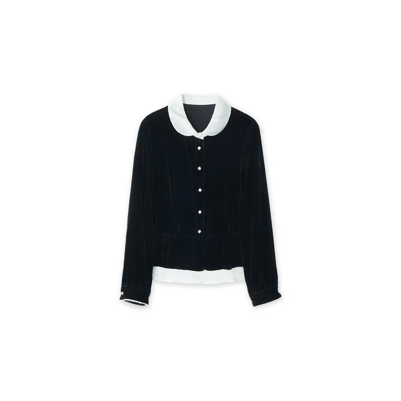 【Velvet Style】Mulberry Silk Jacket Zmh01S1152