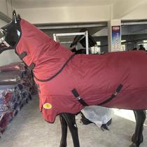 Cold-proof and rain-proof horse clothes winter horse clothes thickened horse clothes and cotton horse clothes small new products 2024