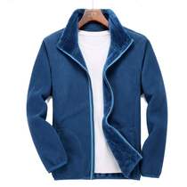 2022 Autumn and Winter New Outdoor Polar Fleece Jacket Couple Fleece Jacket Reversible Thickened Warm Jacket Liner