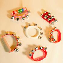 Kindergarten string bell hand bell Orff percussion instrument hand bell music class bell teaching aids childrens performance equipment