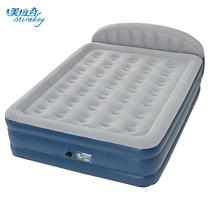 Merage heightened air mattress home thickened double inflatable mattress flocking bed inflatable mattress 203x152x45cm