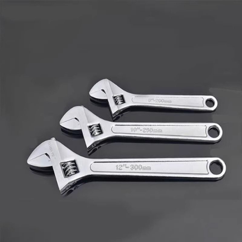 Industrial-Grade Adjustable Wrench Set, Universal Wrench, Imported Large-Opening Wrench, Multi-Functional Set, Small Wrench