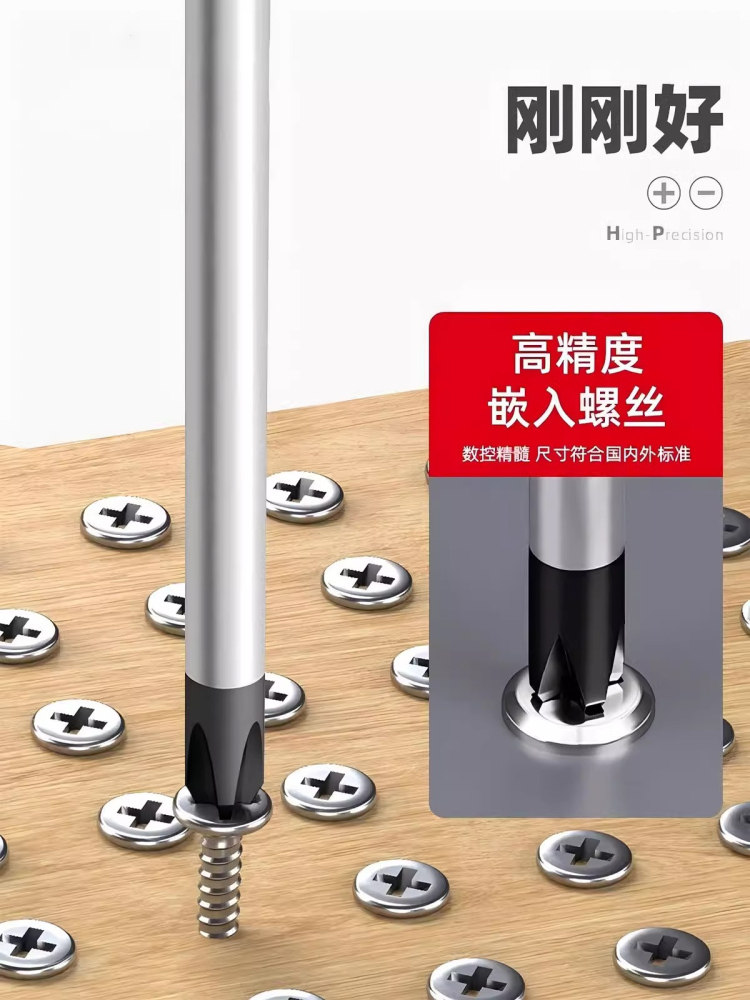 Screwdriver Set with Phillips, Flathead, Strong Magnetic, Industrial-Grade, Household Flat-Head Small Screwdriver, Torx Screwdriver Set