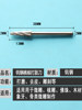 Dental Engraving Tool Bit, 2.35mm Shank Peach Core Carving Knife, Straight Rotary Bur, Tungsten Steel Grinding Head