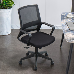 Computer Chair Ergonomic Chair Breathable Mesh Office Chair Swivel Chair Conference Chair Class Chair For Home Plaid Study Chair