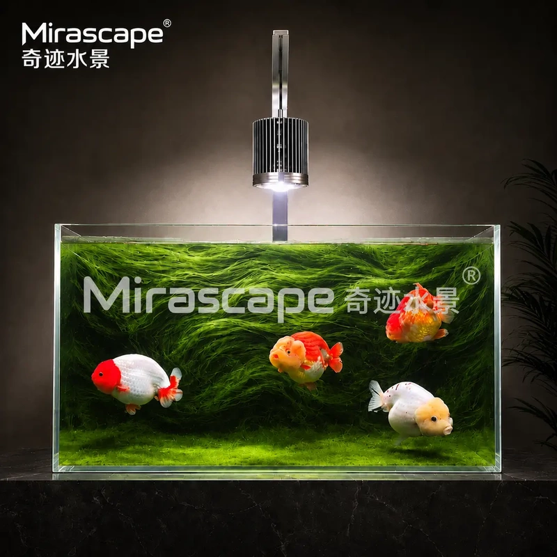 Miracle Water Scene Rgb Original Color Tube Light 100W Full Spectrum Goldfish Enhancer Algae Growth Aquarium Light App Control Brightness Adjustment