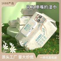 Fang Shang Baby Wet Wipes Newborn Baby Hand Mouth Fart Special Children Family Affordable Large Pack 80 Wet Wipes