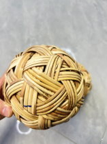 Hand-woven Cuju ball natural made Sepak takraw photography props school sports meeting games ancient football